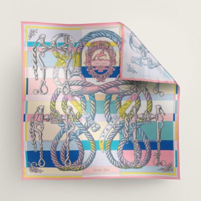 HERMES 新作 スカーフ カレ90 ダブルフェイス Della Cavalleria Della Cavalleria double face scarf 90 | Hermès Mainland China